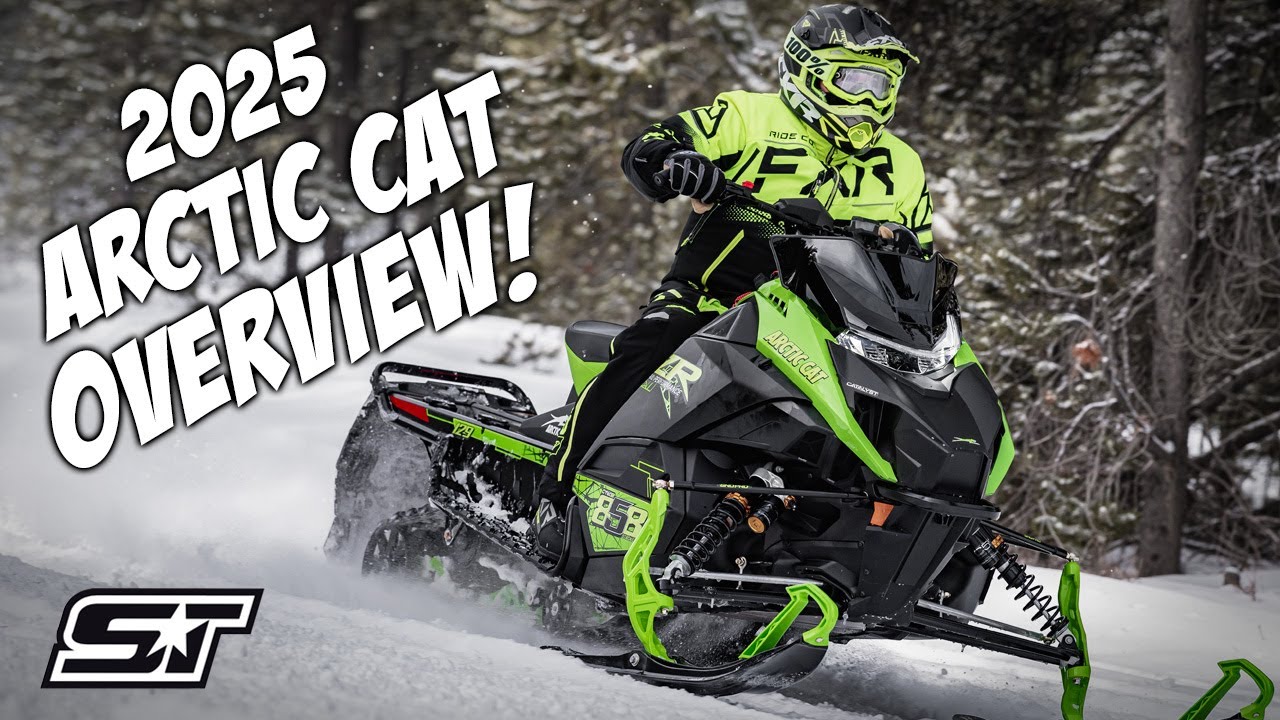 Снегоходы Arctic Cat 2025 года | Подробный обзор НОВИНОК!