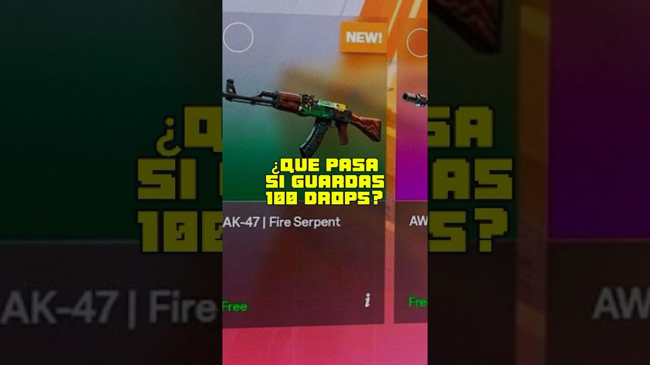Puedes ganar mucho con los drops semanales de CS2 😨&bull;#cs2 #csgo #counterstrike #skinscs2 #csgoclips