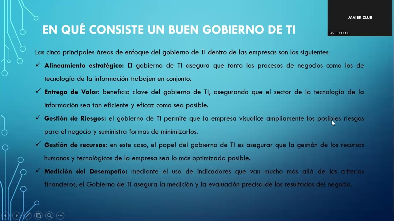 Gobierno de TI