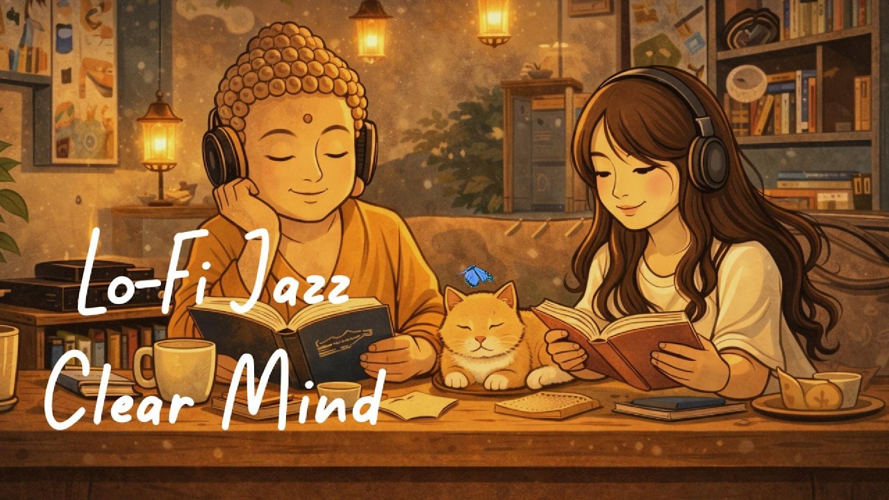 When the Mind Is Calm, Everything Flows | Buddha Wisdom Lo-Fi Jazz