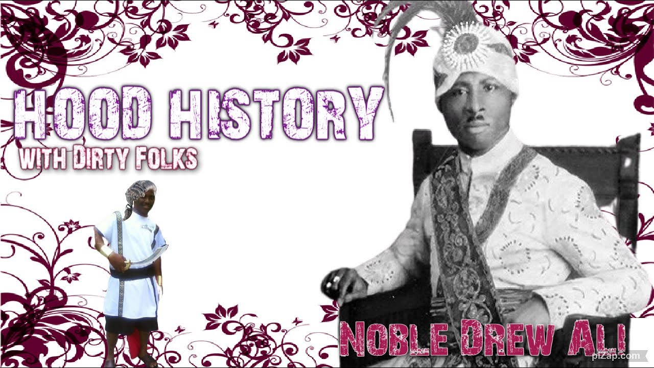 NOBLE DREW ALI: The Asian, Native-American, African... From Arabia. #HoodHistory