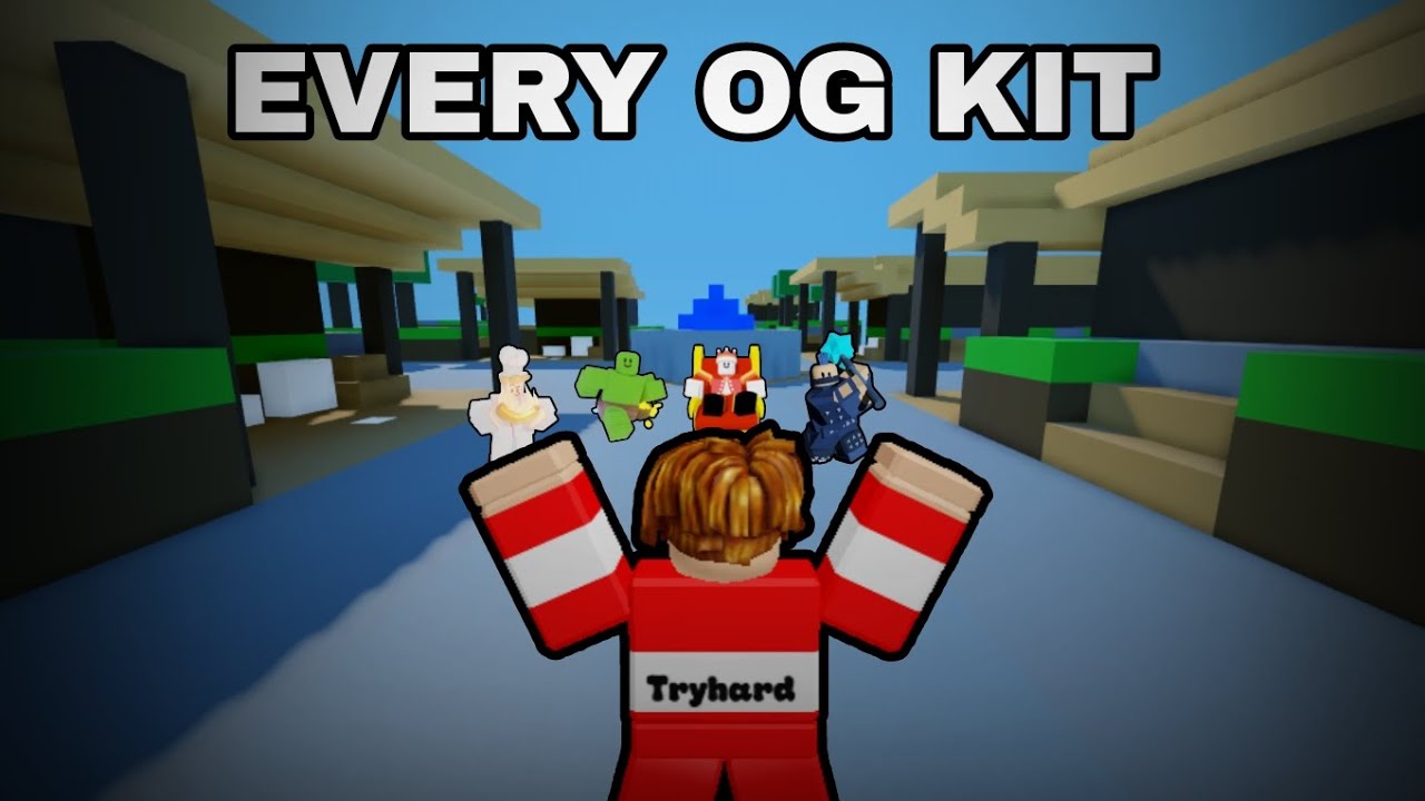 I tried winning with every og kit you can use in Roblox bedfight