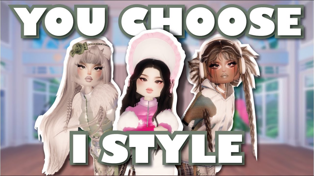 I Let *VIEWERS CHOOSE THE MOST HATED ITEMS* And *I STYLE THEM* │ Dress To Impress Challenge