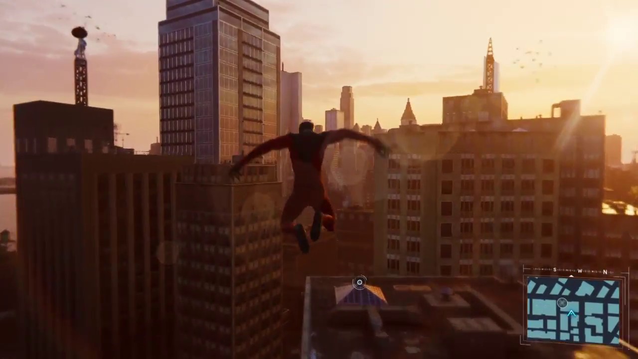 Swinging though stuff (Marvel's Spider-Man)
