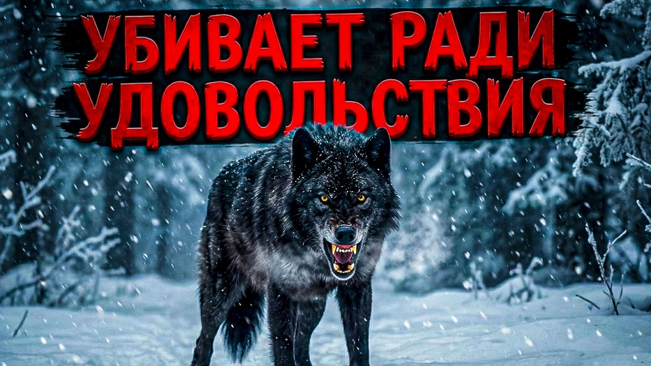 Ошибка Природы: ВОЛКОСОБ - Зверь, который убивает ради удовольствия