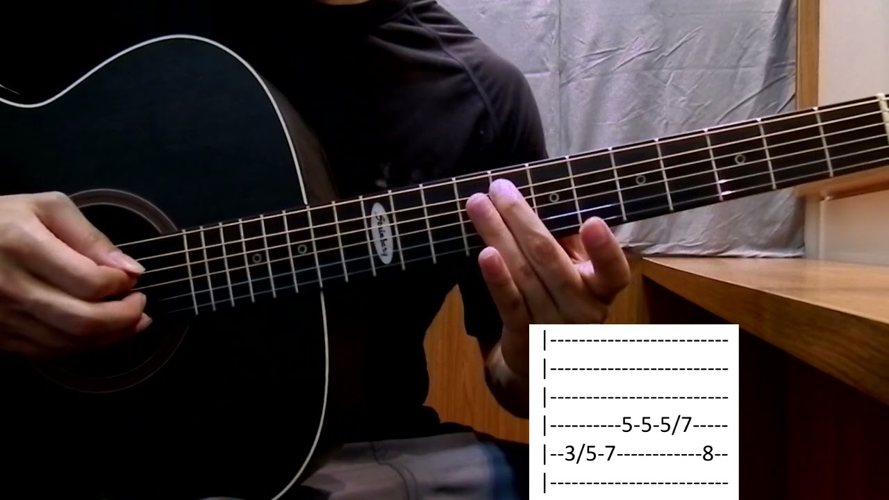 Te Amar Foi Ilusão - Bruno e Marrone Aula Solo Violão (como tocar introdução e solo do meio)