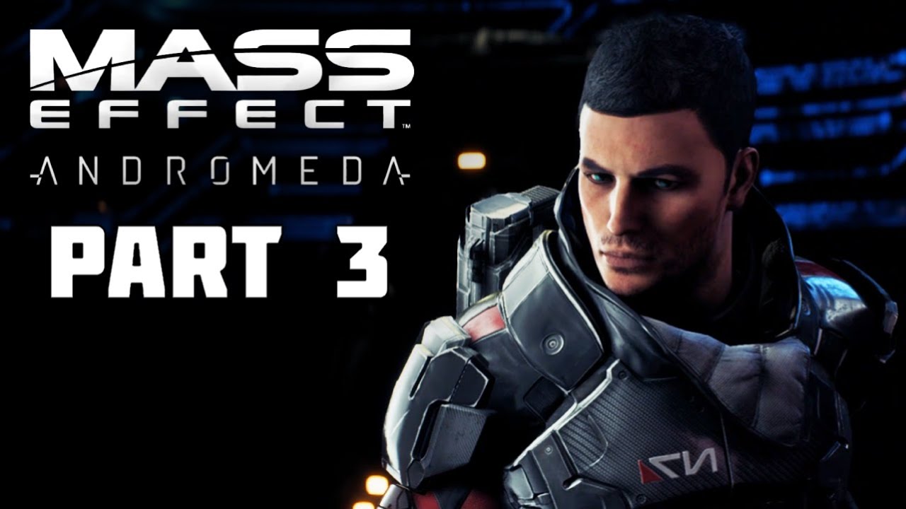 Mass Effect Andromeda - Part 3 The Movie (Male Ryder, Jaal Romance, First Kiss, Bonus: Drack Flirt!)