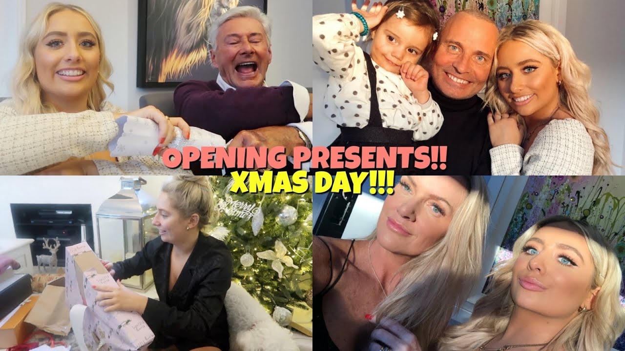 The best Christmas Day yet!! Opening our presents!!