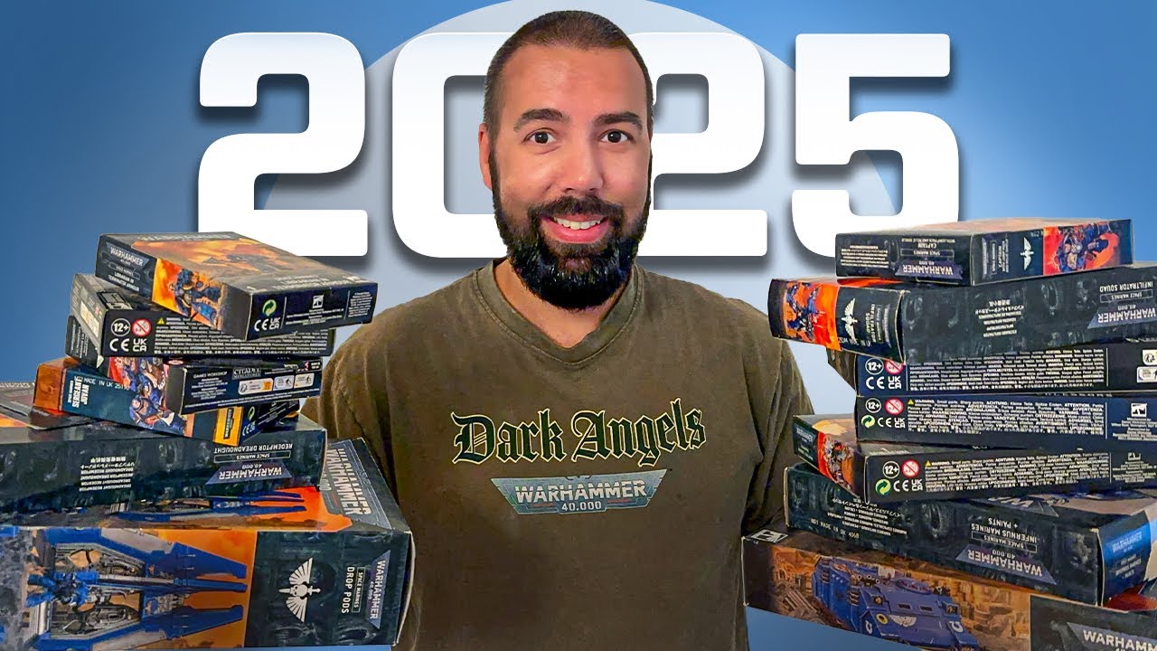 CO POMALOWAŁEM W 2025?! WARHAMMER 40 000 | Radel