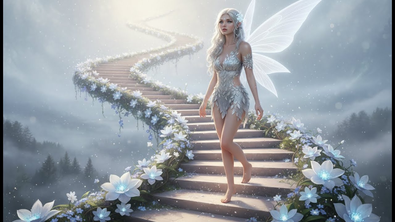 Entering Celestial Fantasy World 🌙✨ | Relaxing Magical Ambience