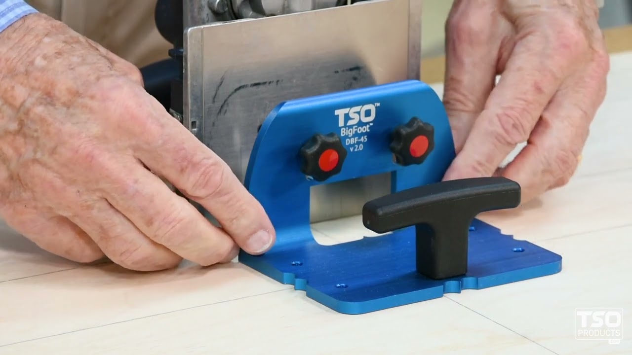ЛУЧШАЯ принадлежность Festool DOMINO. Базовая система DBF-45 BigFoot™ для DF500 и DF700XL