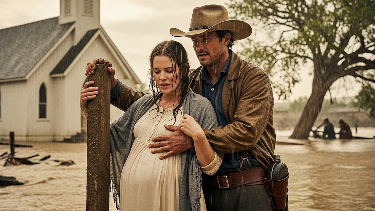Her Labor Came During The Worst Flood In Years, The Cowboy Delivered Her Baby On Higher Ground Safe