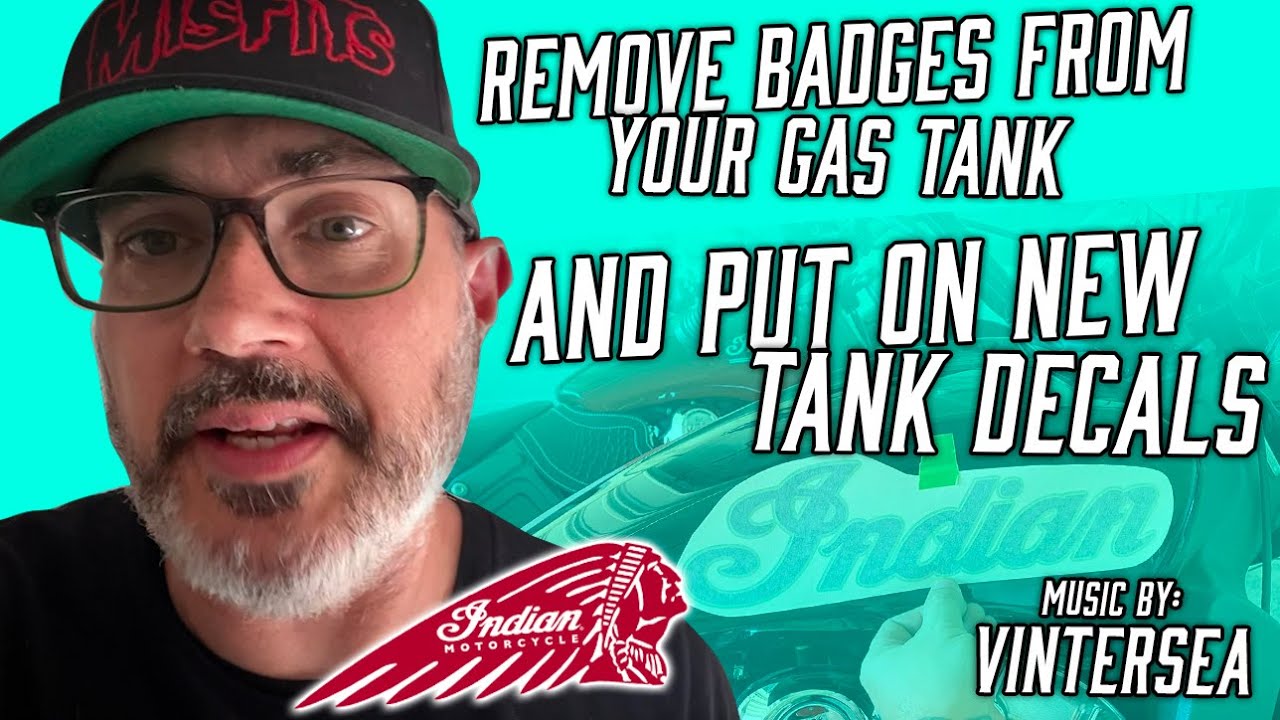 Tank Badge Removal (debadge) / New Decals - Indian Scout - Vintersea METAL!!!