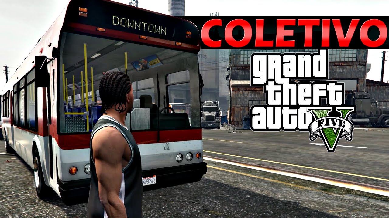 GTA 5: Mod Bus - Primeira Rota