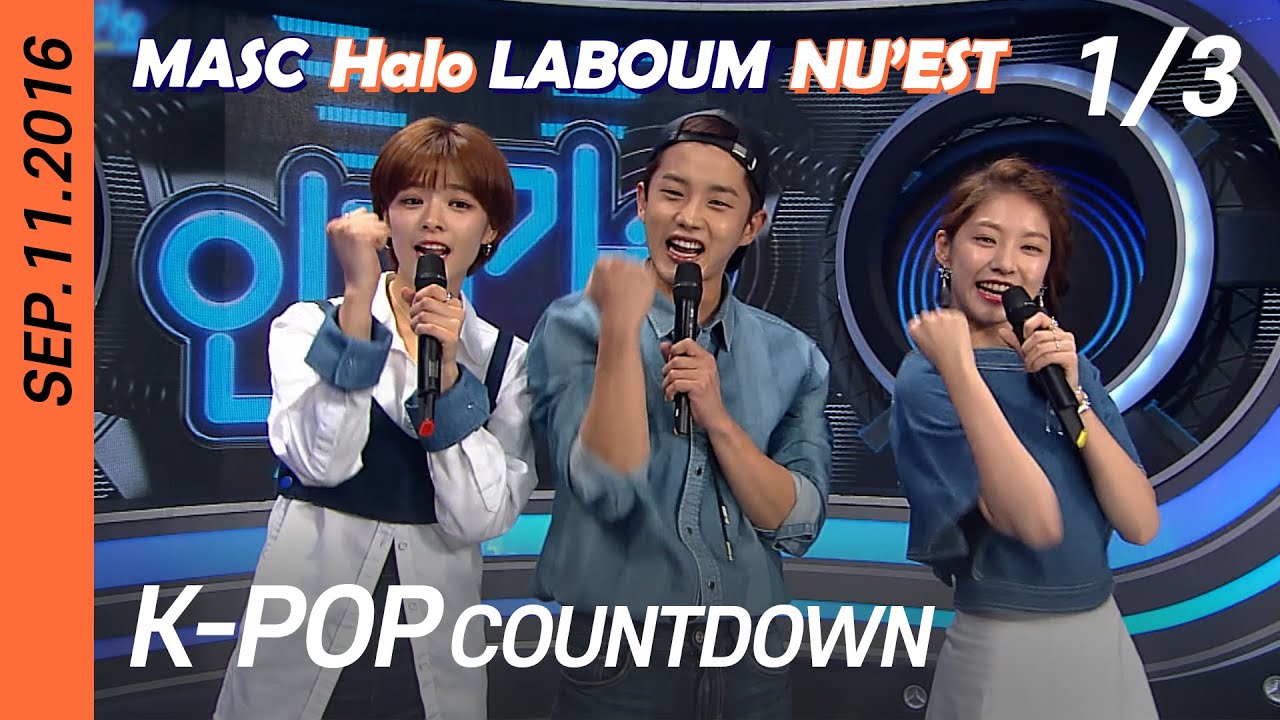 [FULL] SBS K-POP Countdown (1/3) | EP880 (20160911) | Red Velvet, BLACKPINK, NU'EST