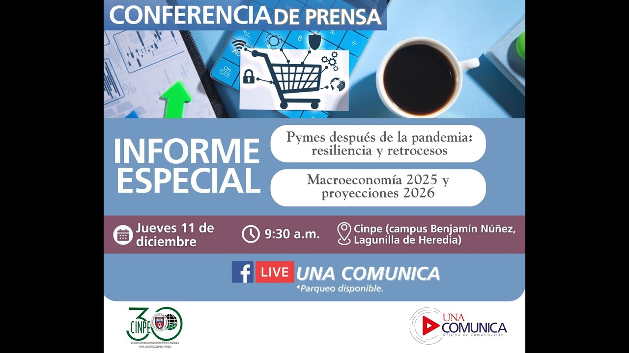 Informe estado de las pymes en Costa Rica y economía al cierre de 2025 y perspectivas 2026