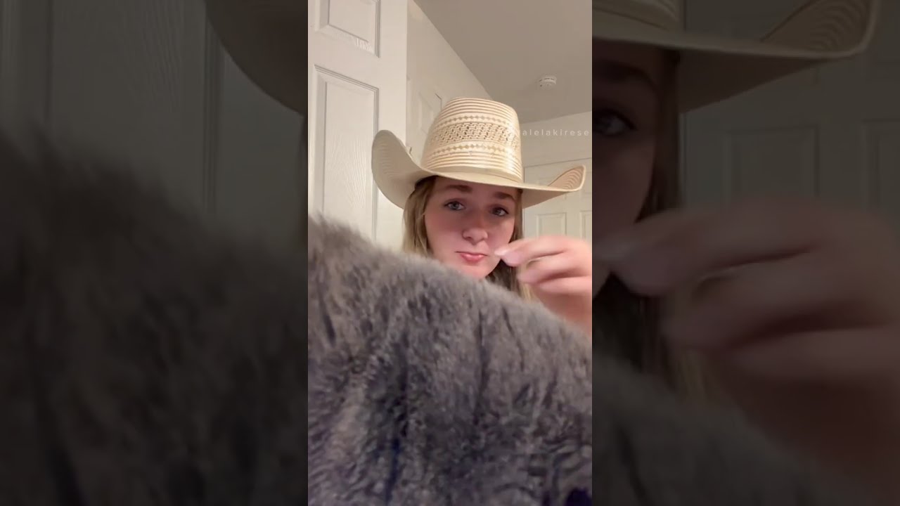 beautiful cowboy-style woman