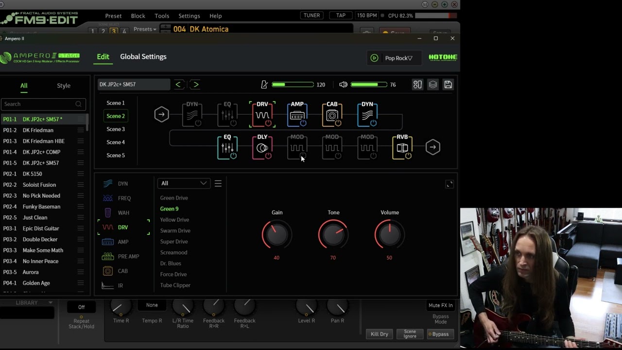 Hotone Ampero 2 stage - The official Fractal audio FM9/AxeFx3 killer?