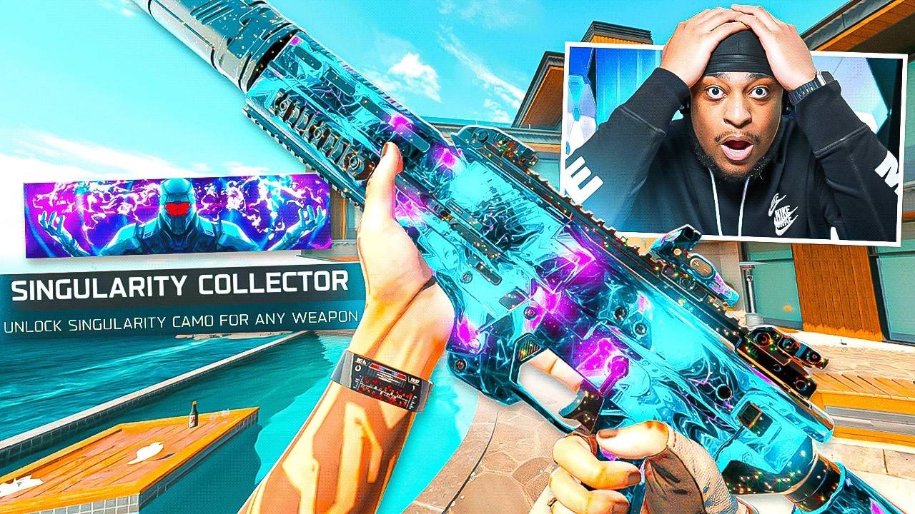 Я РАЗБЛОКИРОВАЛ камуфляж мастерства «СИНГУЛЯРНОСТЬ» в BLACK OPS 7!