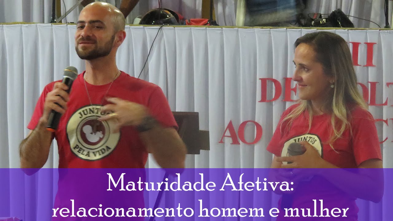 Teologia do Corpo - Maturidade afetiva: relacionamento homem e mulher |  Tiba e Déia