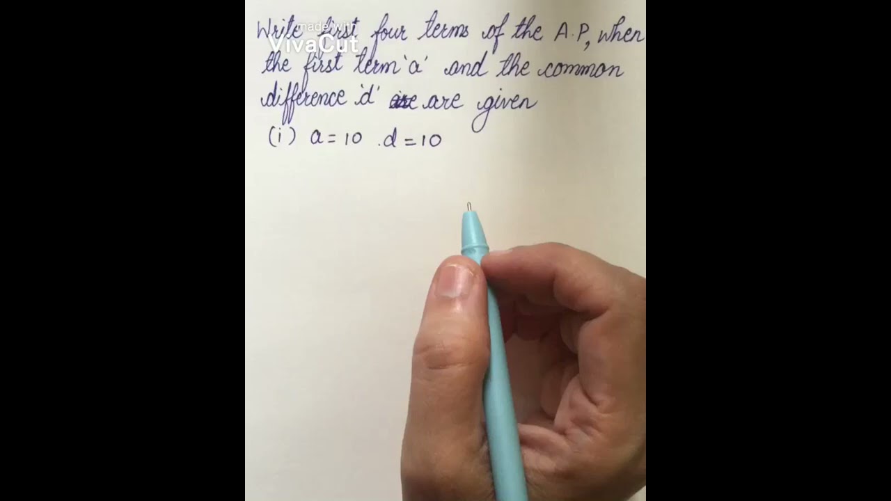 Arithmetic Progression 1