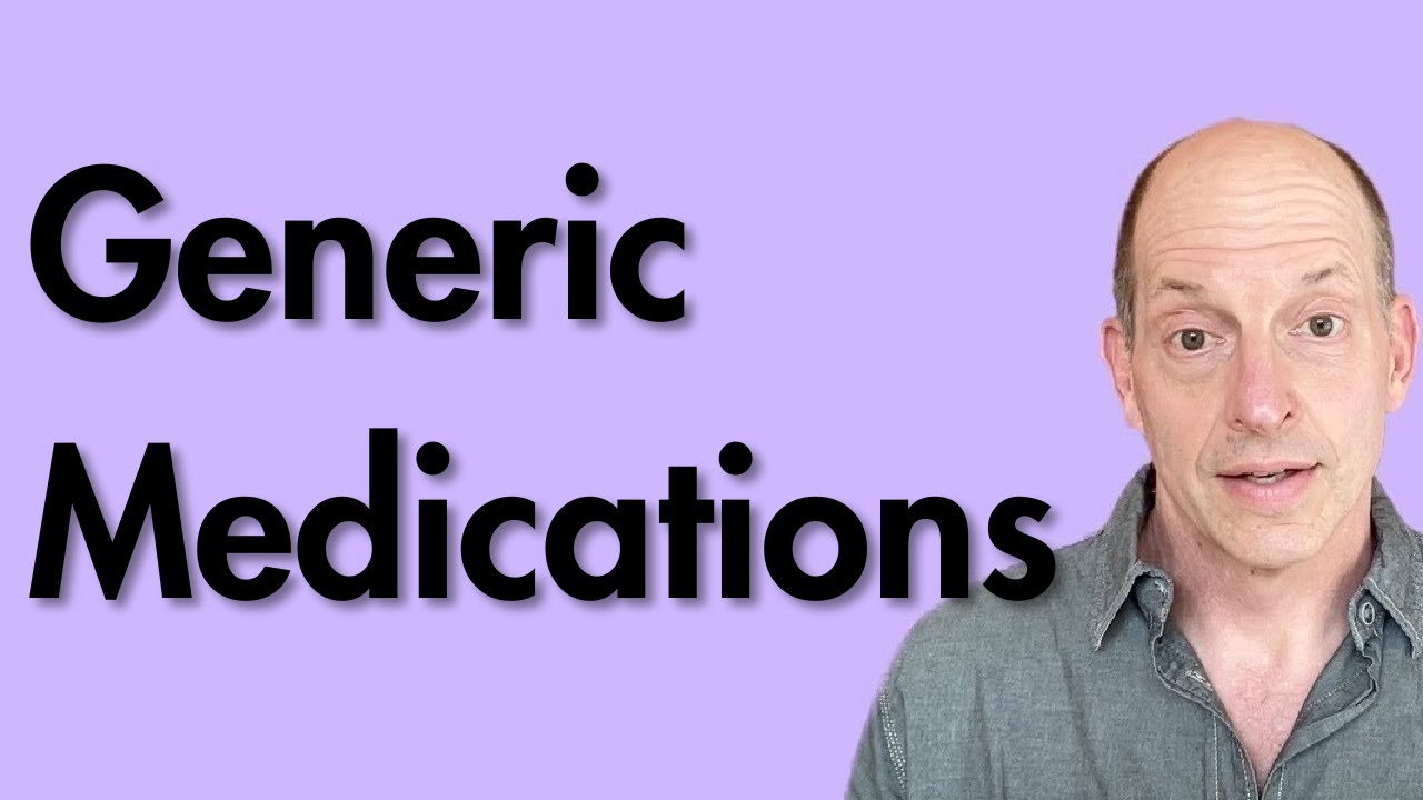 Generic Medications - Problem or Solution?
