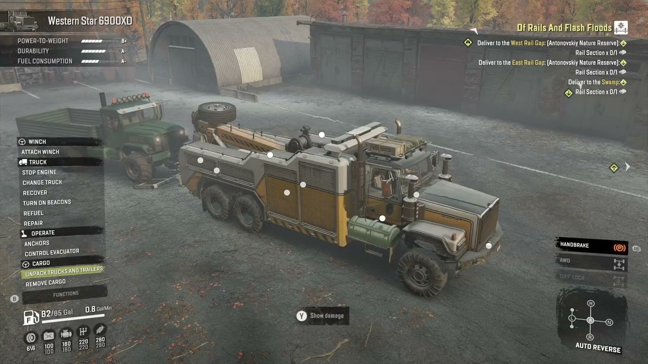 Hitting the trails in SnowRunner with the guy again