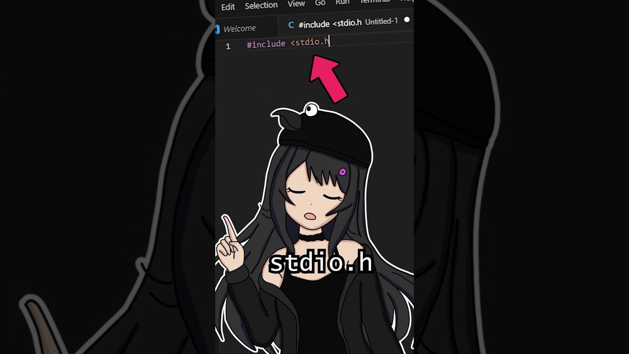 Что на самом деле делает команда `include stdio.h`? #короткие #кодирование #c