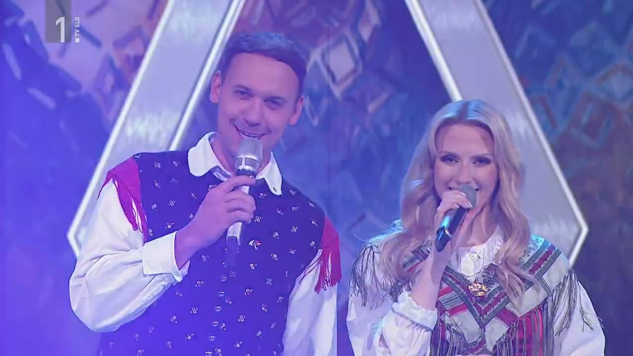 Ansambel Tomaža Rota: Pridi v zidanco (odlomek iz oddaje Glasbeni pozdrav)