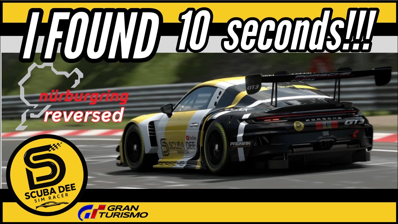 Nurburgring Endurance, the wrong way!  Porsche 911.  Gran Turismo 7.