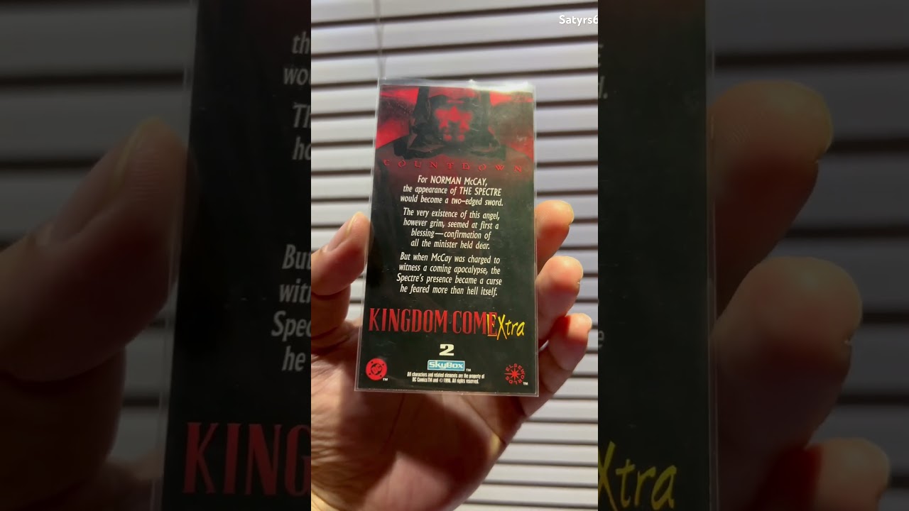 1996 SkyBox Kingdom Come Xtra 