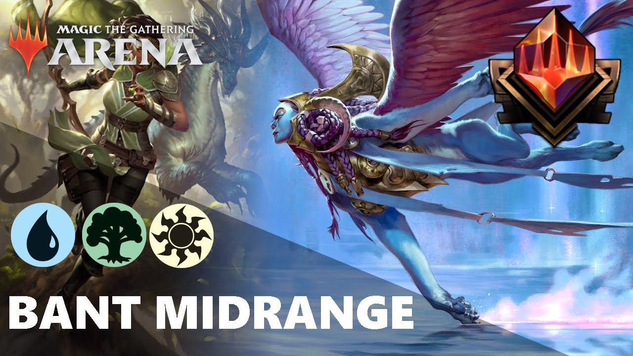 BANT MIDRANGE IS THE BEST Midrange deck on the MTG Arena Mythic ladder so far