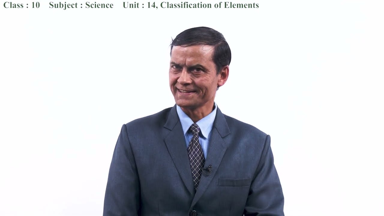 87. Class 10 | Science | Unit14 | Classification of Elements[EN]