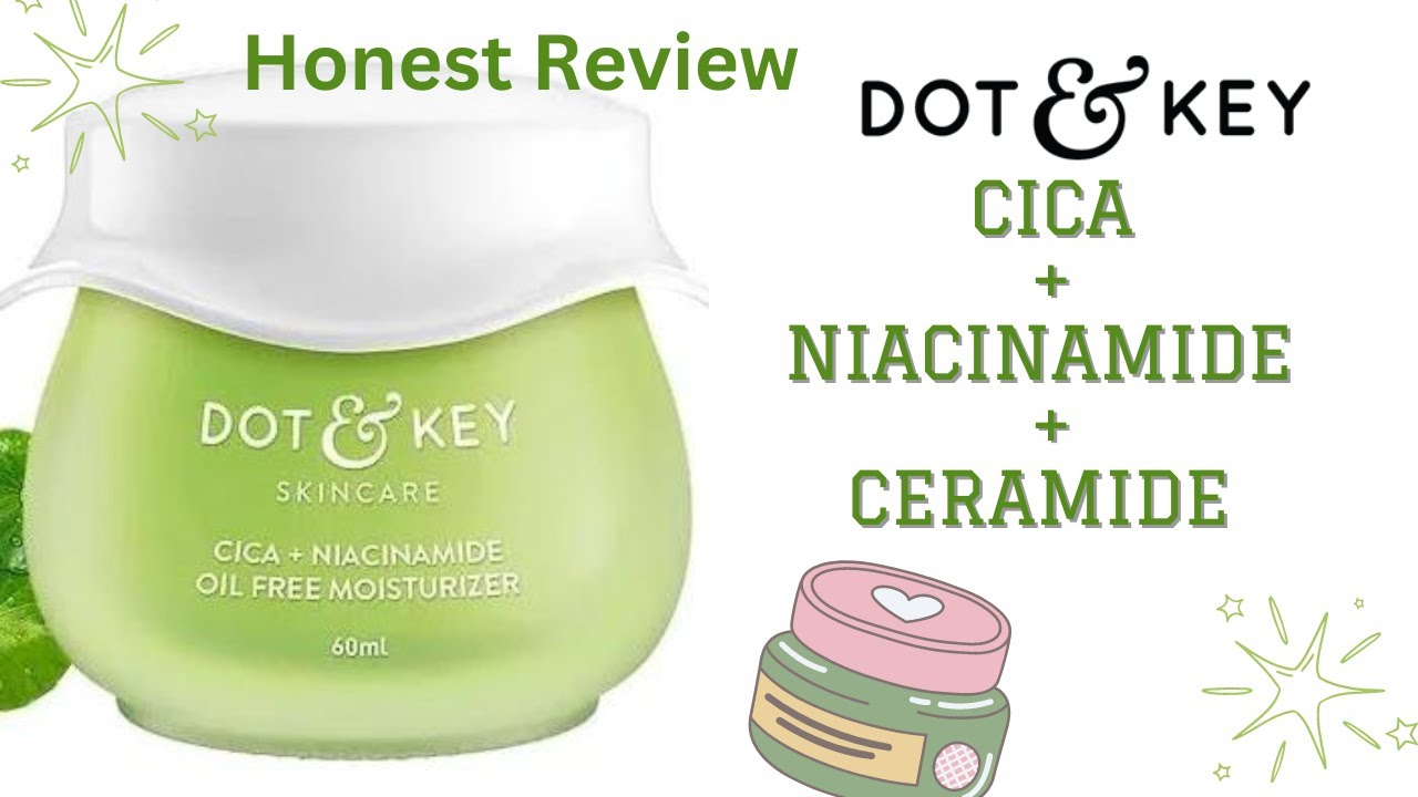 Dot & Key Cica Niacinamide & Ceramides Moisturizer | Acne Prone & Oily Skin| 