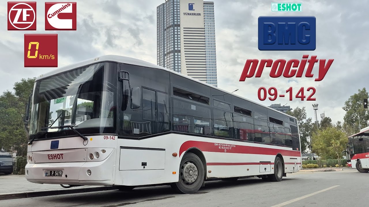Gürültülü ZF Ecomat | BMC Procity ile 543 Bostanlı-Halkapınar Seferi