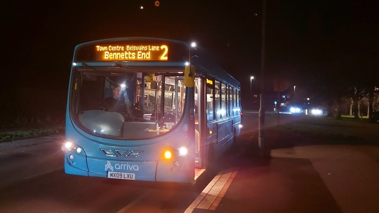 *Lovely* Arriva/DAF SB200 Wright Pulsar 2/€4 (MX09 LXU)