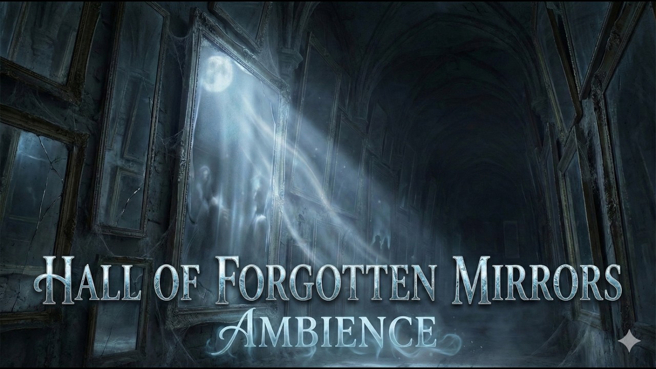 Hall of Forgotten Mirrors (9 Hour Cinematic Ambient Loop)