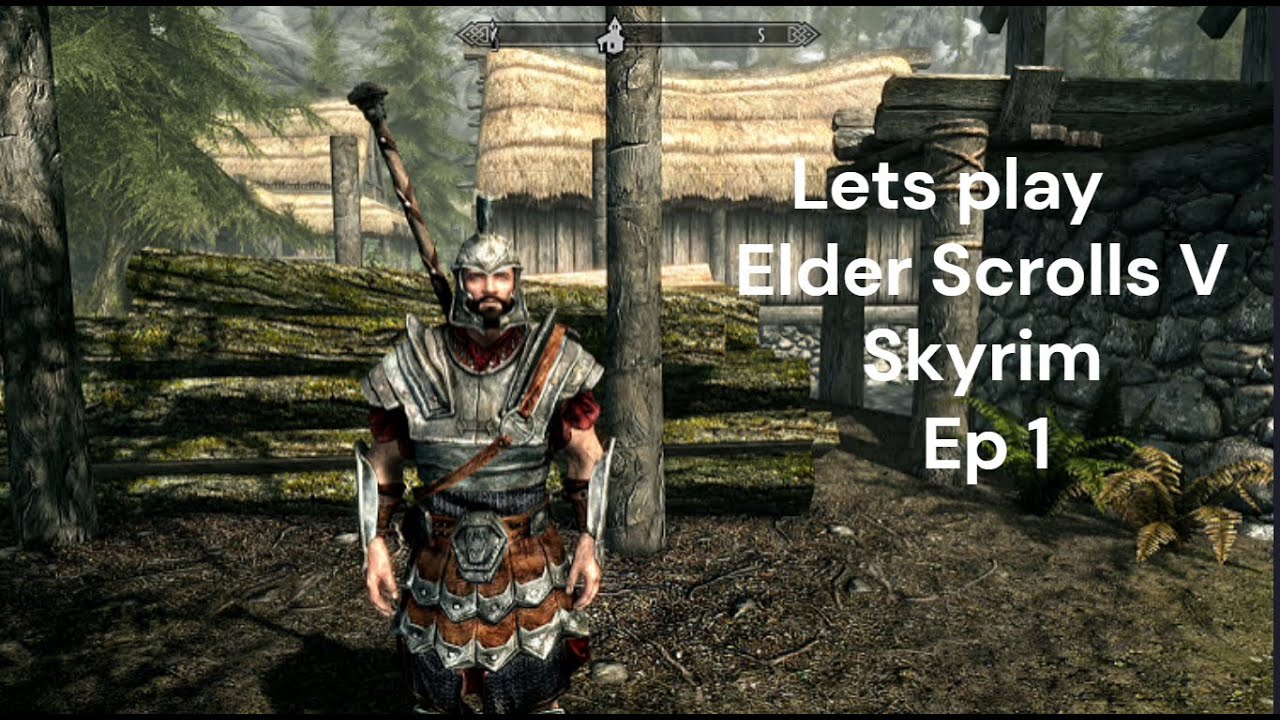 Let's play Skyrim | Elder scrolls V ep 1|