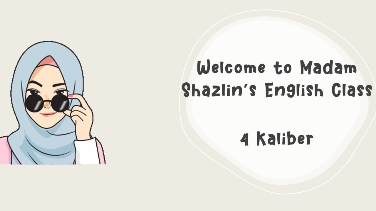 1st Lesson F4/2021; English With Madam Shaz