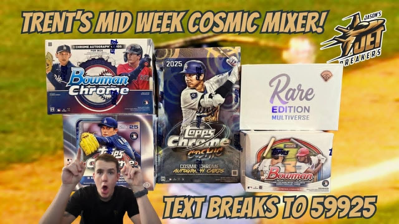 Topps Chrome Cosmic and Bowman Chrome Delight Mixer!