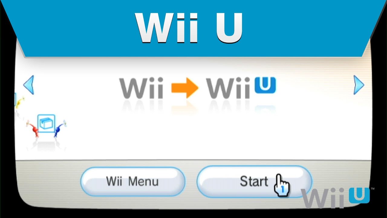 Wii U - Wii to Wii U System Transfer Process