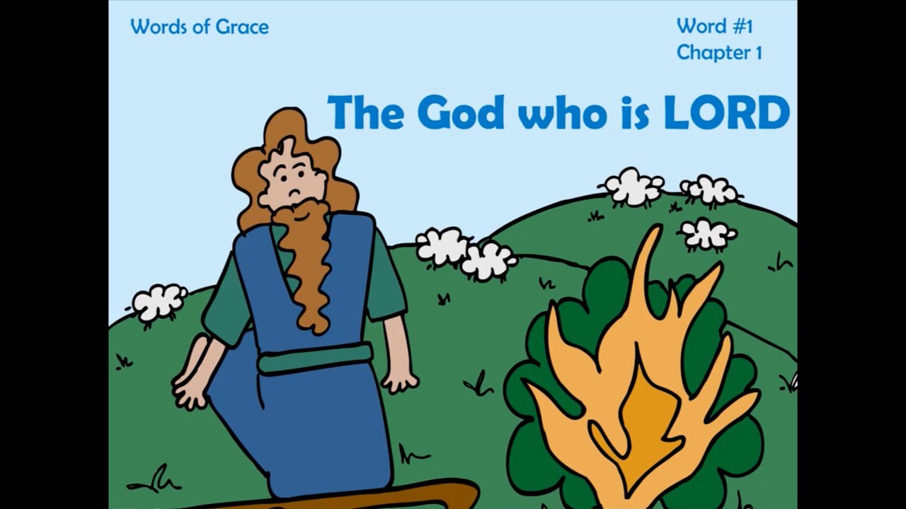Moses and the Burning Bush Story for Kids | The God who is LORD