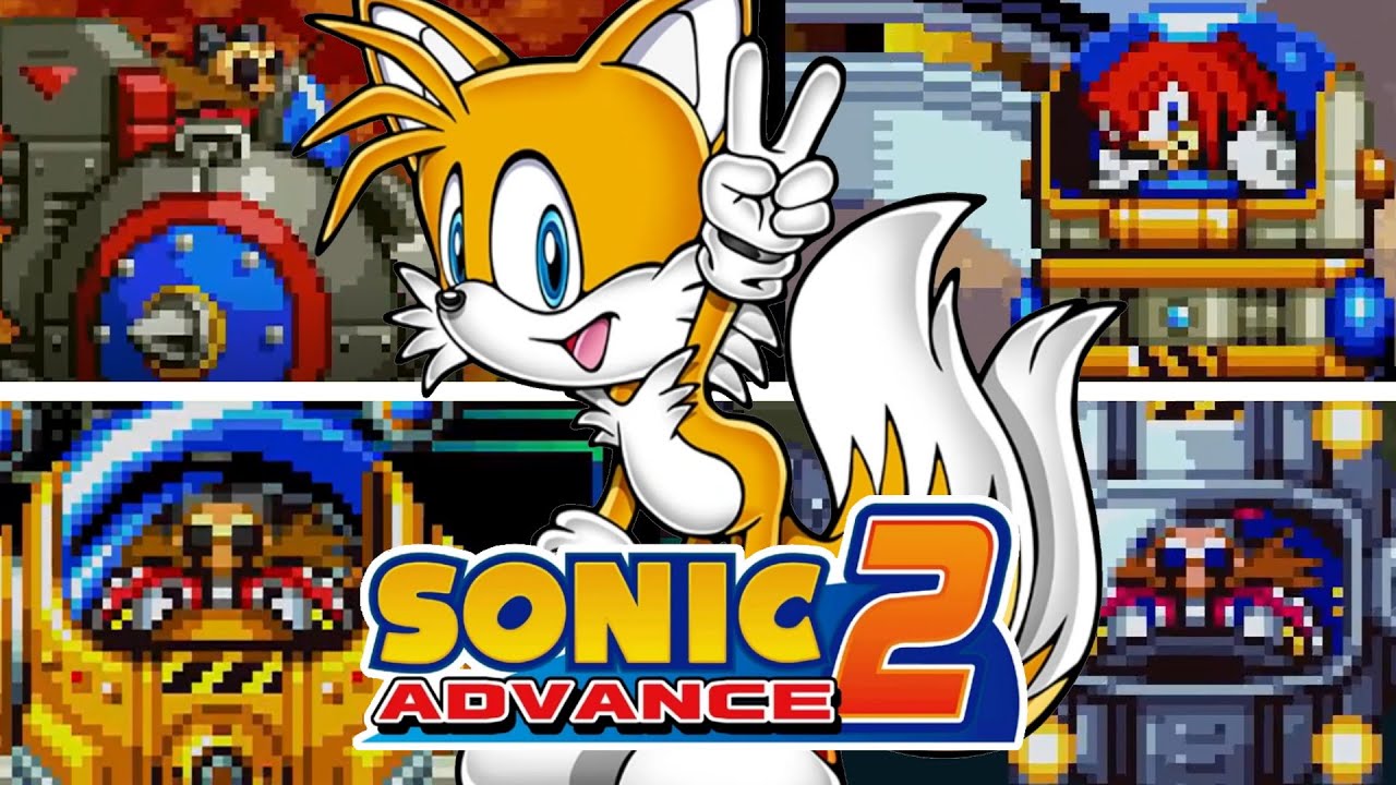 Sonic Advance 2: All Bosses (As Tails)