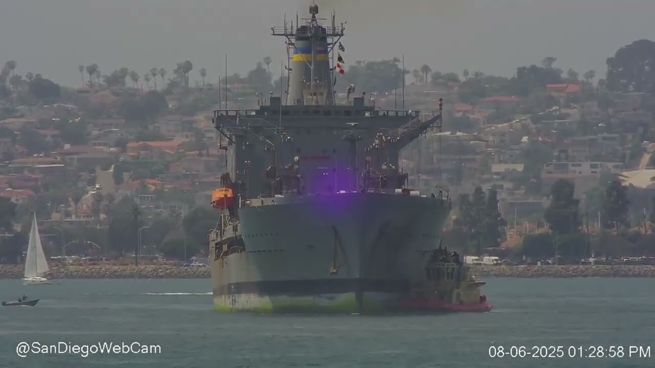 USNS Guadalupe (T-AO 200) Homecoming