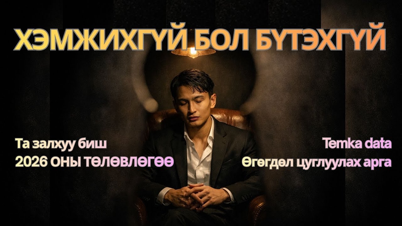 Зорилгыг ингэж бич!