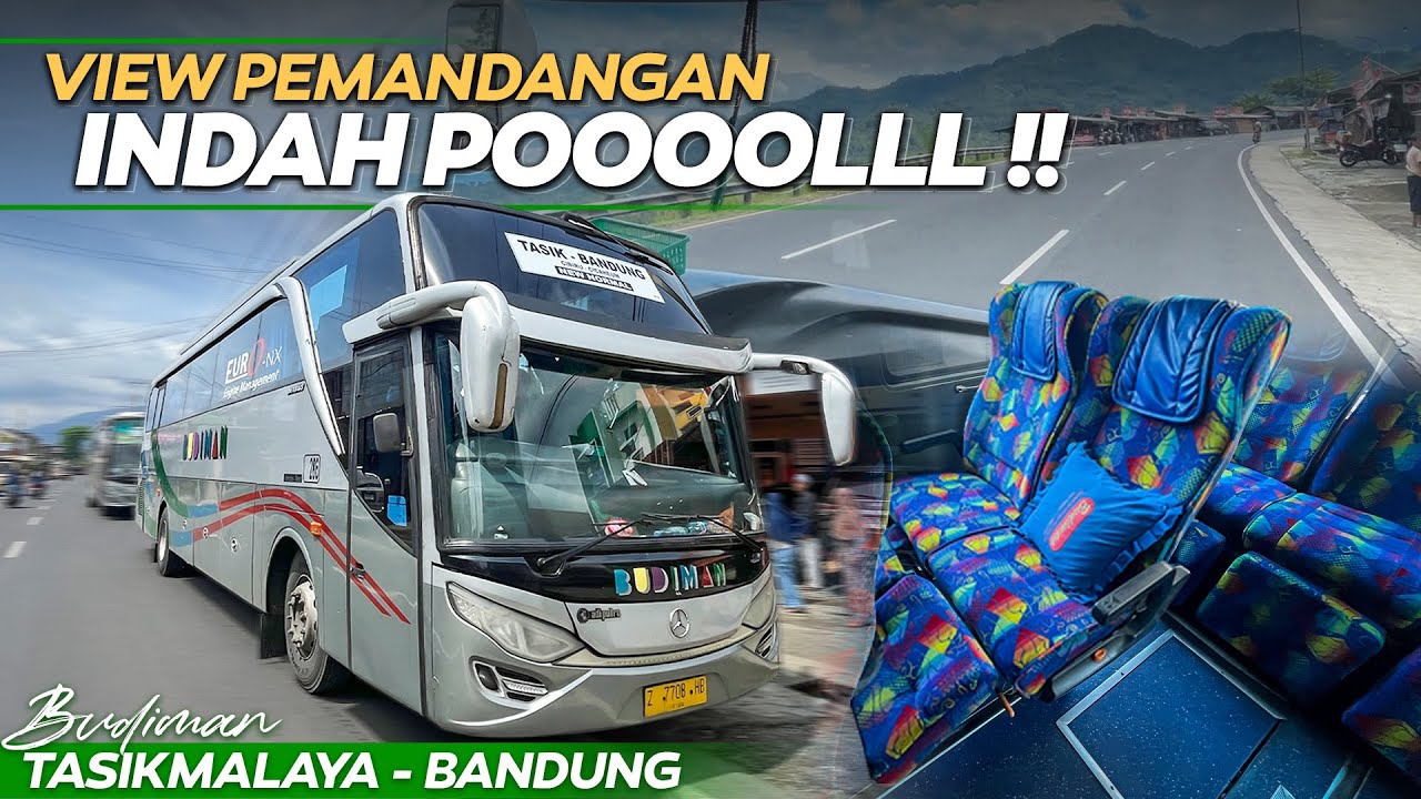 VIEW LINTAS SELATAN INDAH SEKALI | Trip Naik Bis Budiman Tasik-Bandung