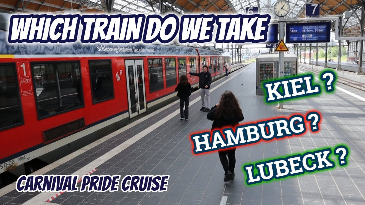 Hamburg, Germany Plans CANCELLED | So we took a Train from Kiel to Lubeck