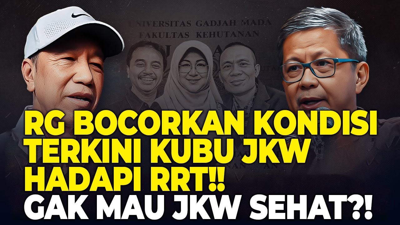 RG BOCORKAN KONDISI TERKINI KUBU JKW HADAPI RRT!! GAK MAU JKW SEHAT?!