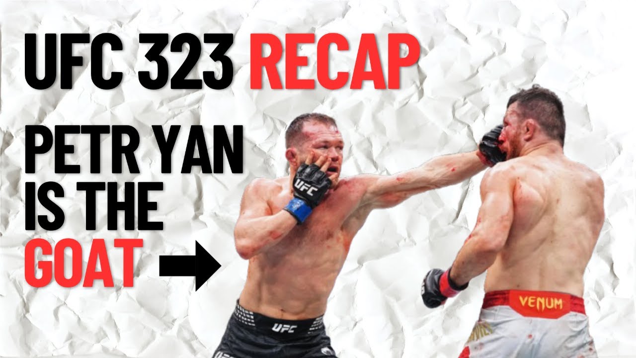 UFC 323 : Dvalishvili vs Yan 2 RECAP! Petr Yan PREVAILS! Joshua Van is the New Flyweight Champ???