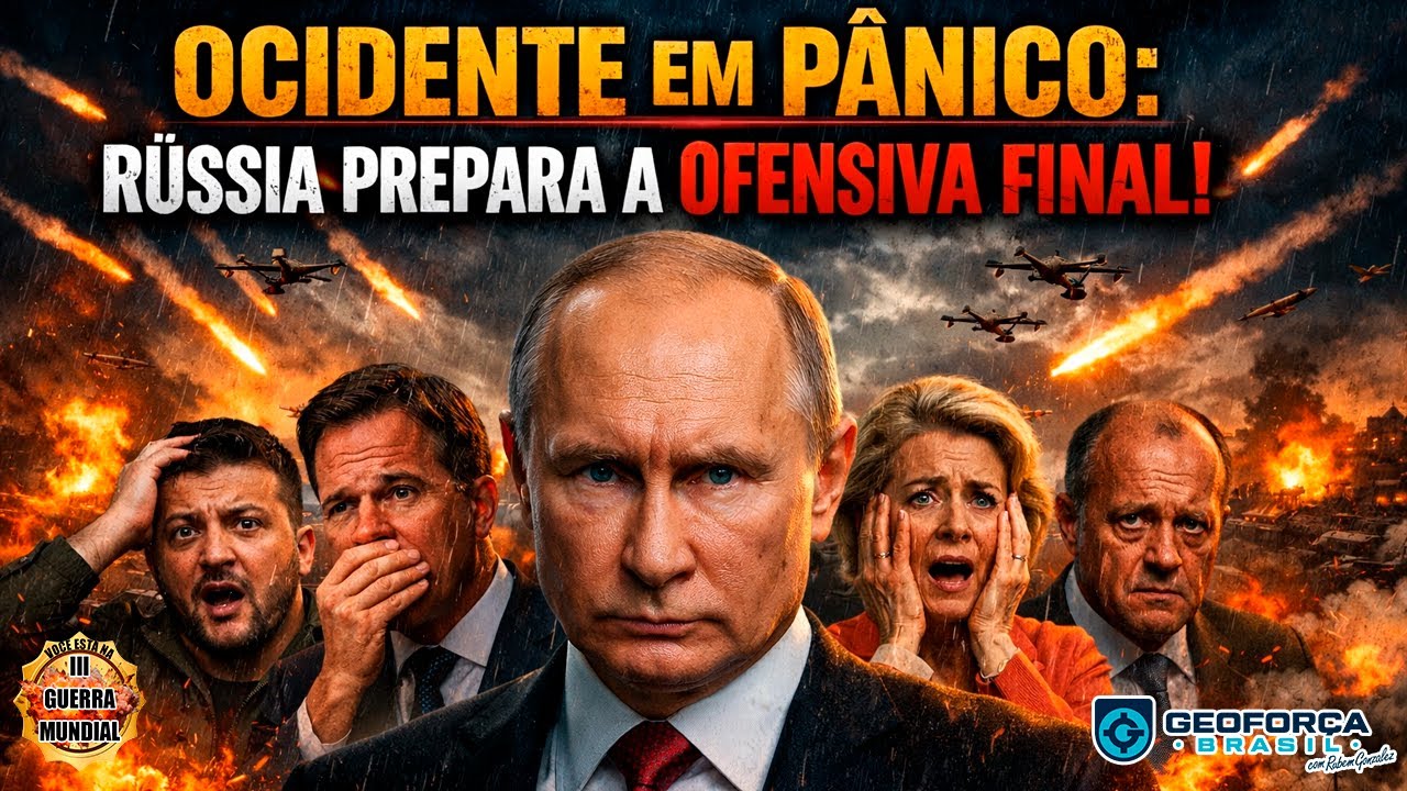 OCIDENTE EM PÂNICO: RÚSSIA PREPARA OFENSIVA FINAL! PUTIN DECRETA: ODESSA É RUSSA!